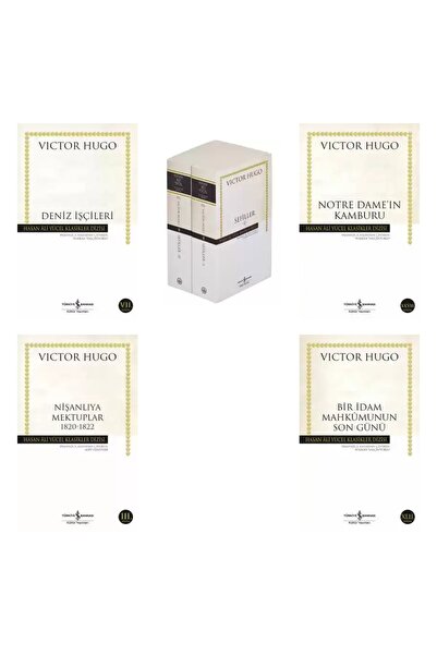 TÜRKİYE İŞ BANKASI KÜLTÜR YAYINLARI İş Bankası Victor Hugo Seti 5 Kitap
