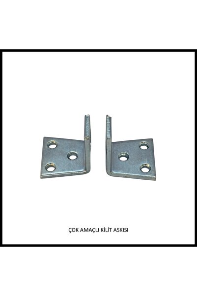 Adilon Çok Amaçlı Kilit Askısı, Asma Kilite Uygun, Sürgülü Kapı ve Pencereler...
