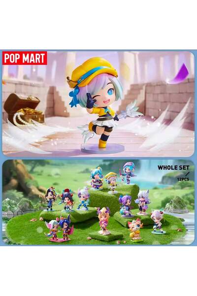 Anime Heroes POP MART X FIGHT FOR THE GOLDEN SPATULA League of Legends V2 Bli...