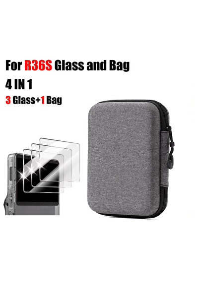 Choice4 For R36S Grey Bag 3 Galss BOYHOM Official R36S Tempered Glass Screen ...