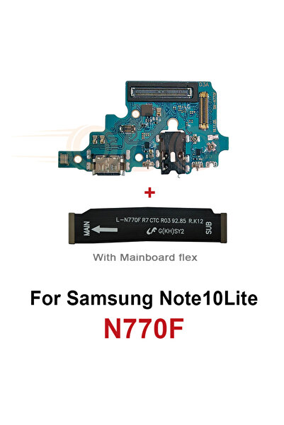 Choice4 مجموعة واحدة من لوحة شحن USB N770F مع موصل ومنفذ شحن وكابل مرن لهاتف ...