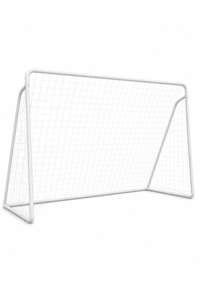 ESLTECNO Portable Soccer Goal 240x90x150cm for Backyard, Complete Family Trai...
