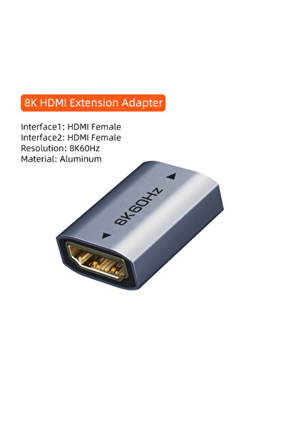 Choice 8K CABLETIME 8K 60HZ HDMI 2.1 Connector Extension Adapter HDMI Extende...
