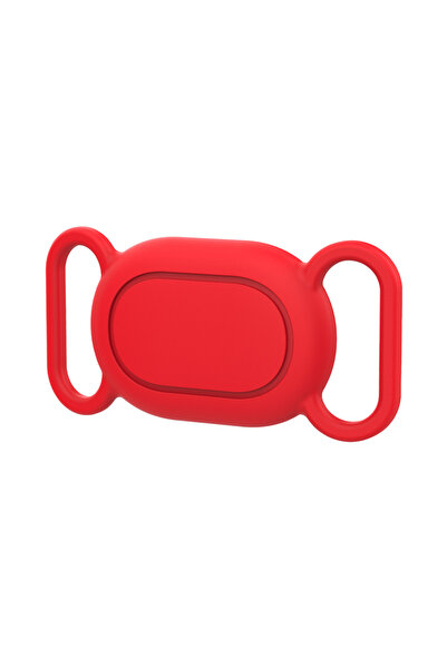 Choice3 Red Dog Cat Pet Collar Case for Tag Tracker Waterproof Silicone Prote...