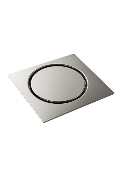 BATHROY Steel Chrome 15X15 Barm Cleanout 4" Outlet - Bathrooi