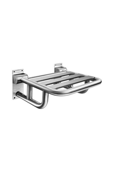 helemend Shor Bathroom Chair for Elderly Wall Mounted Matte Chrome - Helmand