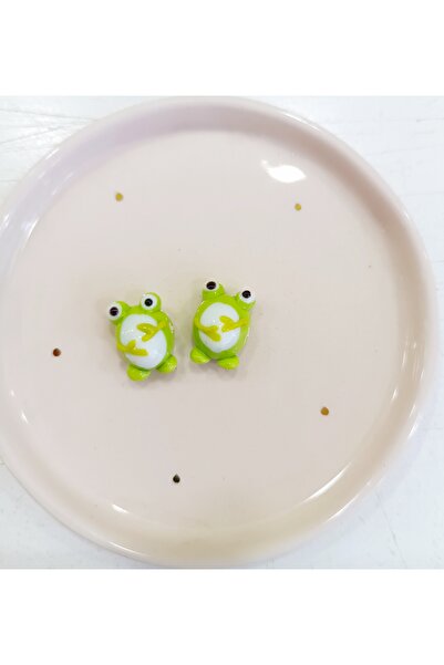 ADAMODART Handmade Murano Frog Beads (2 Pieces)