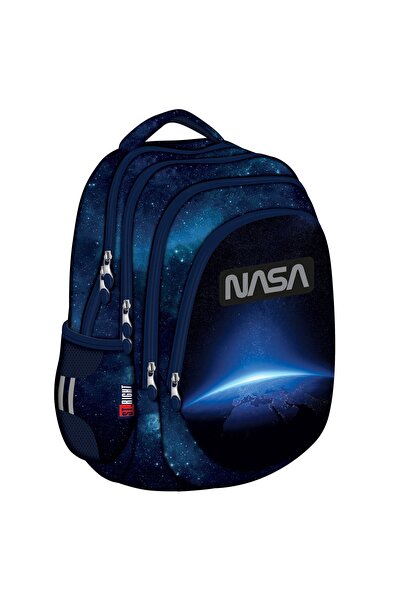 MAJEWSKI Rucsac ergonomic St.Right Blue Earth View BP06, 4 compartimente