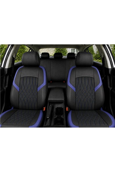DELUXETUNING Set huse scaune auto universale de lux, fata-spate, piele ecolog...