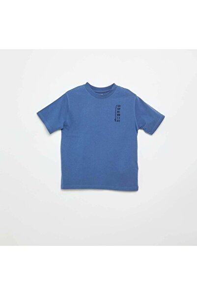 KIABI Short-sleeved T-shirt BLUE