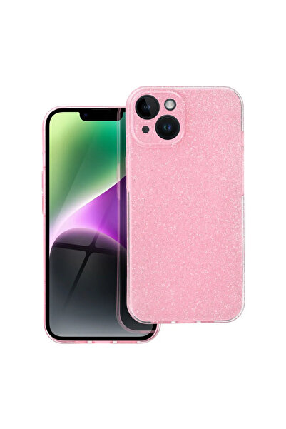 Techwave Γκλαμουριά θήκη για iPhone 14 ροζ