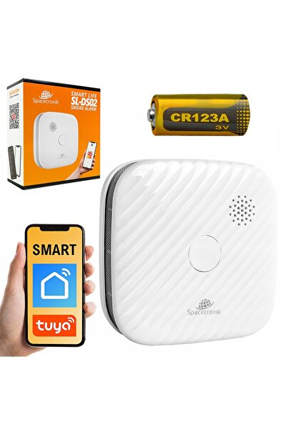 Spacetronik Senzor de fum, detector de incendiu, alarmă WiFi, senzor wireless...