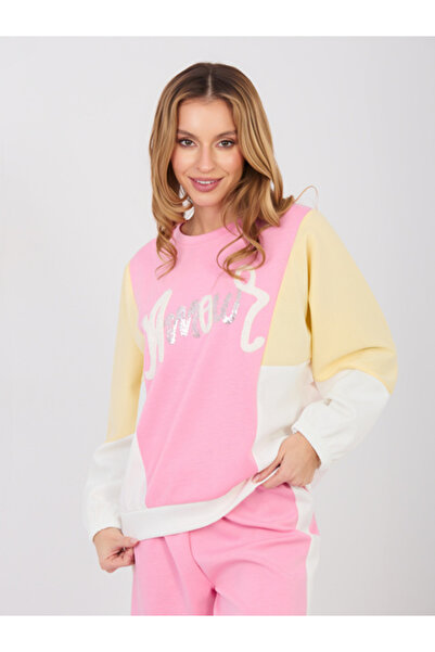 rue parıs Compleu Dama, RUE PARIS, Poliester, Maneca lunga, Roz, model IT-KM2...