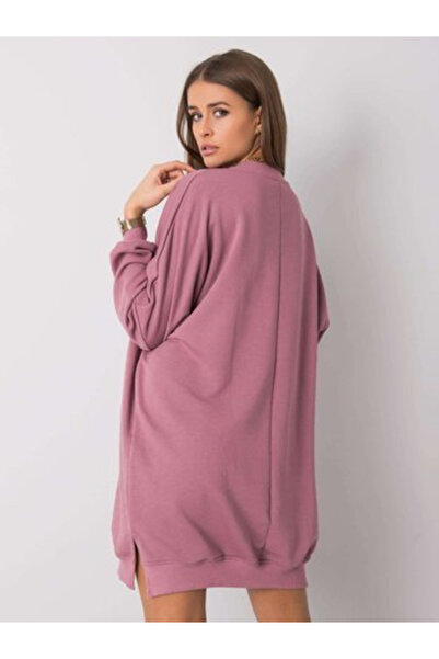 Relevance Rochie Dama, RELEVANCE, Bumbac, Maneca lunga, Roz inchis, model RV-...