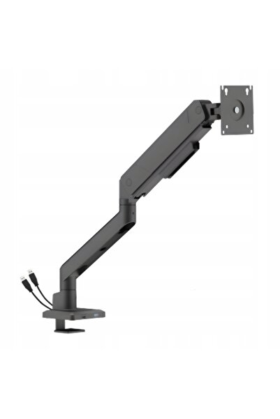 Spacetronik Suport pentru Monitor Gazowy 17-45 " 16kg Hub USB VESA negru