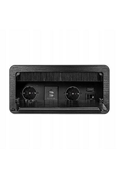 Spacetronik Priză retractabilă pentru birou, HDMI USB, pentru mobilier/birou,...