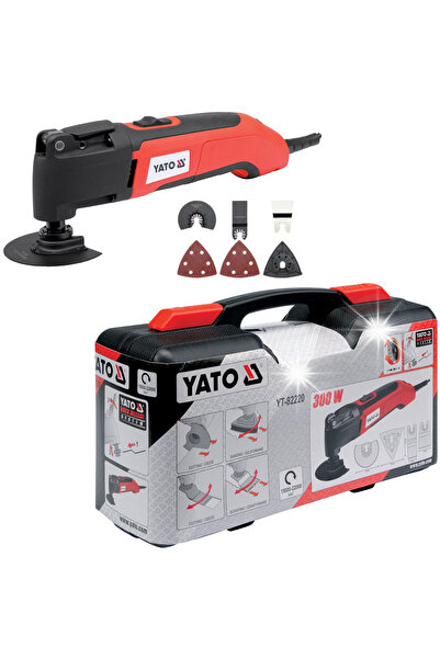 yato UNELTE MULTIFUNCȚIONALE, ȘLEFUITOR OSCILANT, RENOVATOR OSCILANT 300W