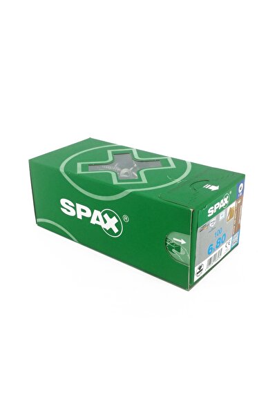 Spax Șurub pentru placă A2 100 bucăți 6x80mm TX WIROX