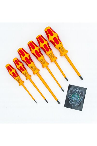 wera Set de șurubelnițe izolate KRAFTFORM VDE 1KV 6 bucăți. 1060 I/1062 I/6