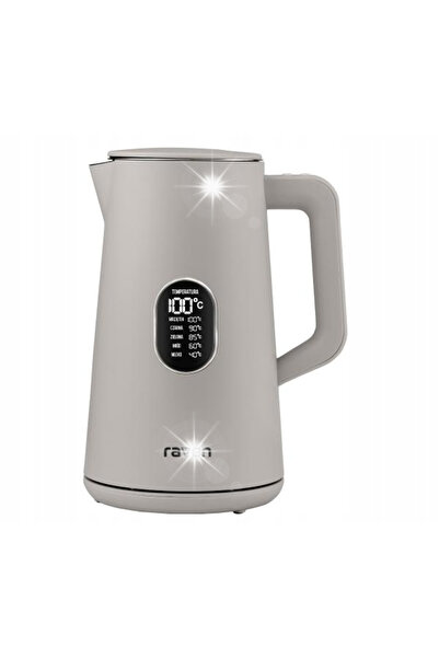 Raven Fierbător electric 1,5L gri Display. LED