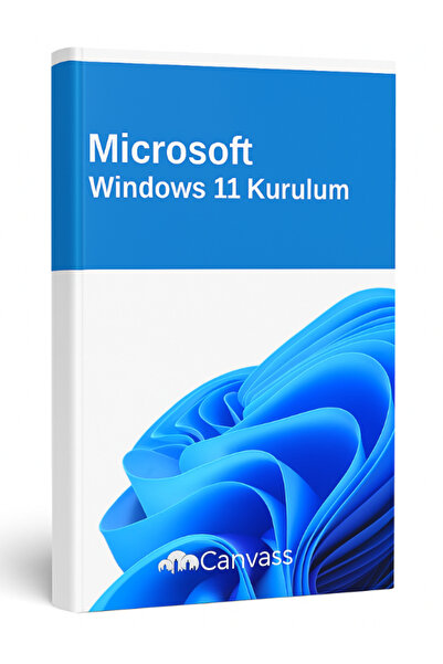 Canvass Windows 11 Professional Kurulum ve Lisansı Hediyeli, Microsoft Window...