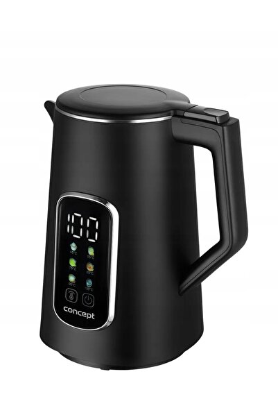Concept Fierbător electric cu reglare a temperaturii 1,7L Cool touch 45-100 °...