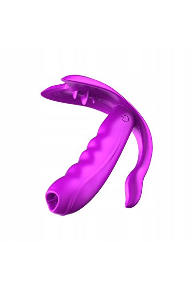 Boss Series Vibrator pentru mameloane și clitoris, încălzit, cu telecomandă.