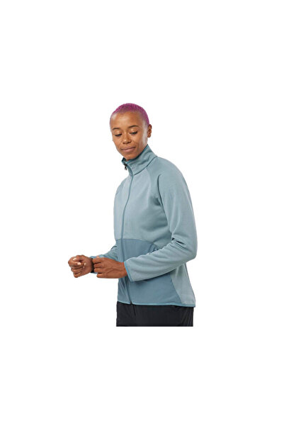 Salomon ESSENTIAL WARM Jachetă din lână polară pentru exterior pentru femei L...