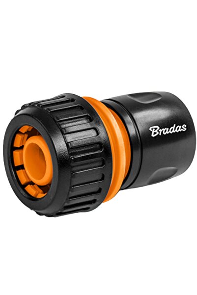 Bradas Furtun de grădină rezistent, negru, 50 metri, 3/4 inch + Racord rapid ...