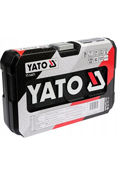 yato Set de chei tubulare 38 piese YT-14471