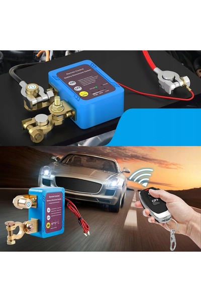 NO BRAND Întrerupător automat de deconectare a bateriei la distanță 12V 240A ...