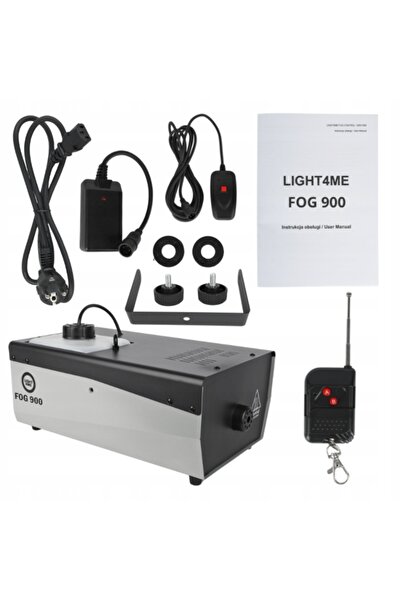 LIGHT4ME Generator de ceață puternic și performant FOG 900W V2 + Telecomandă