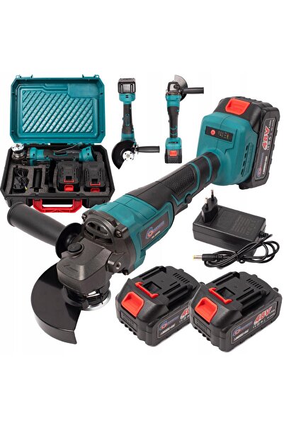 Ranger Polizor unghiular cu acumulator 48V/4,0Ah, fără perii, cu reglare pute...