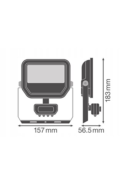 Ledvance Spot LED cu senzor, putere variabilă 17W/11W, 2400/1600lm, 4000K