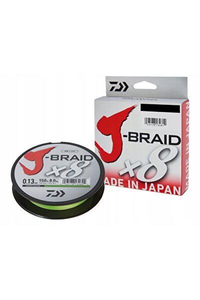 daiwa Plecionka J-Braid X8 0,10mm/300m verde închis
