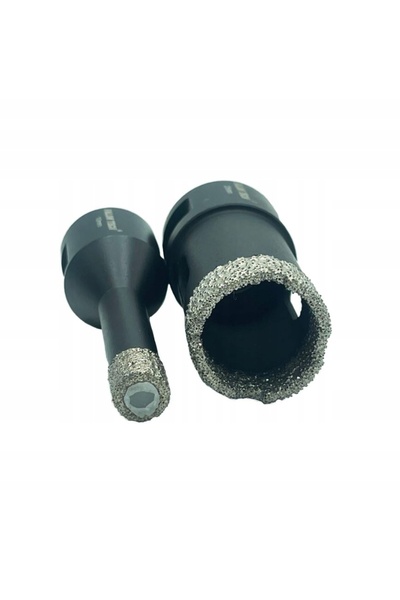 Falon Tech Burghiu diamantat pentru gresie și plăci ceramice, M14, freză coro...