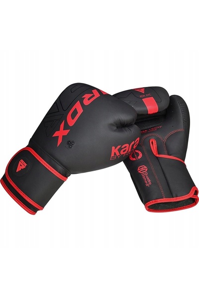 RDX Mănuși de box pentru sparring F6MR Negru-Roșu Mănuși de box