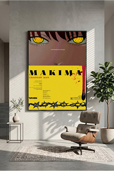 postercraft Τσέινσοου Μαν Μακίμα: Η αγνώστηση είναι ευδαιμονία - Ξύλινη Αφίσα...
