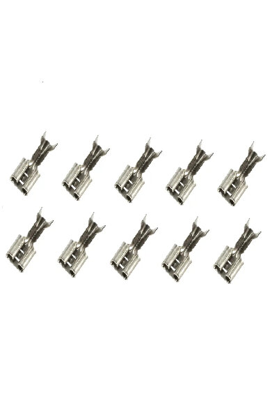 OEM Set 10 papuci cablu mama 6.3x0.5mm cositoriti pentru cablu 0.5-1mm2 Somog...