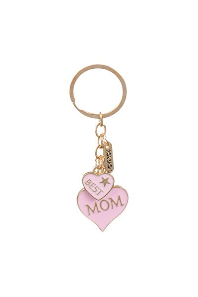 OEM Breloc fashion roz, model inimă, 10 cm – accesoriu cool pentru chei, gean...
