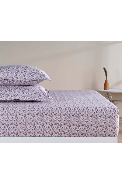 Apricitas HOME Single Fitted Sheet Set 100X200 Miles Pink