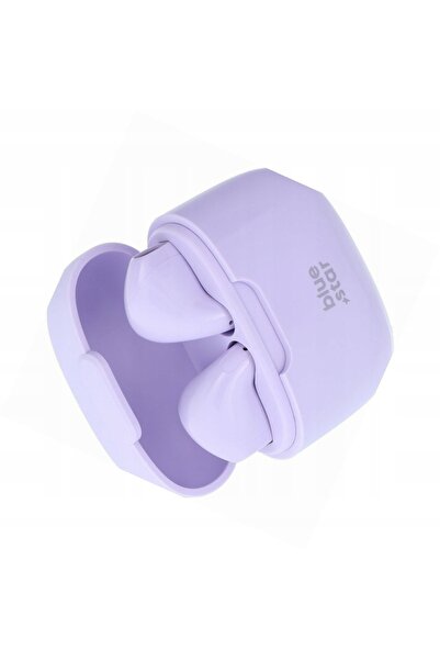 Blue Star Press Căști TWS Bluetooth 5.3 violet pentru Motorola Moto Edge 50 F...