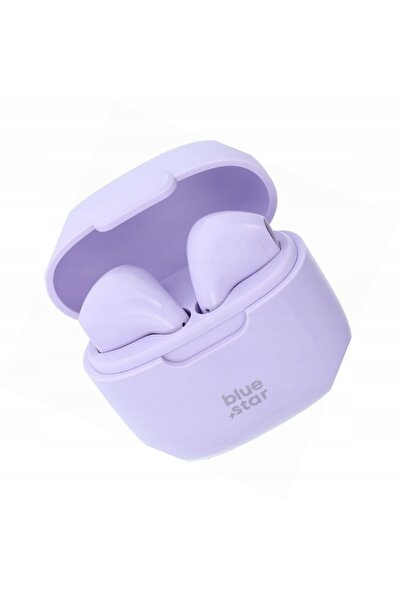 Blue Star Press Căști Blue Star TWS Bluetooth 5.3 violet pentru Motorola Edge...