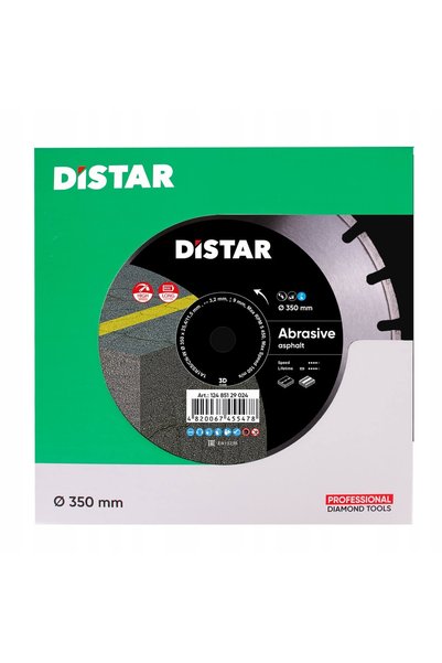 Distar Disc diamantat de tăiere 1A1RSS 350mm ABRASIV