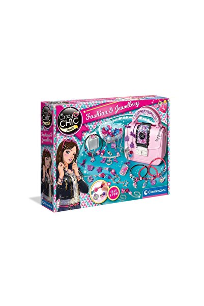 Baby Clementoni Set DIY Chic și Fericit pentru Confecționarea Brățărilor cu M...