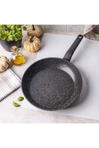 Klausberg Tigaie tradițională de 28cm, cu înveliș de marmură, antiaderentă, p...