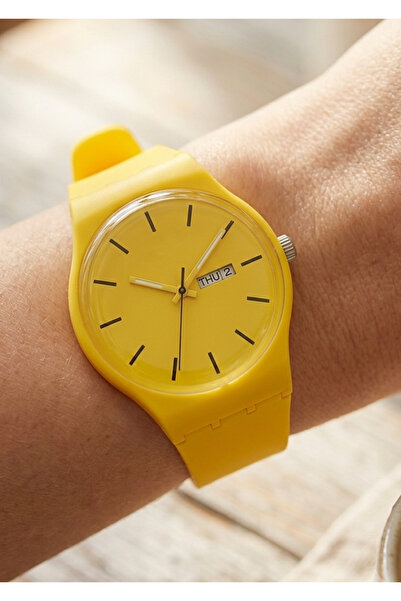 Duke Nickle Plastic Unisex Analog Watch Yellow