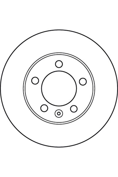 TRWELD Disc de frână TRW AUTOMOTIVE DF6131S