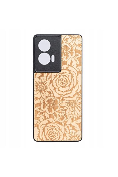 BewooDesign Husă din lemn Bewood pentru Motorola Edge 50 Fusion ROZ ANIEGRE
