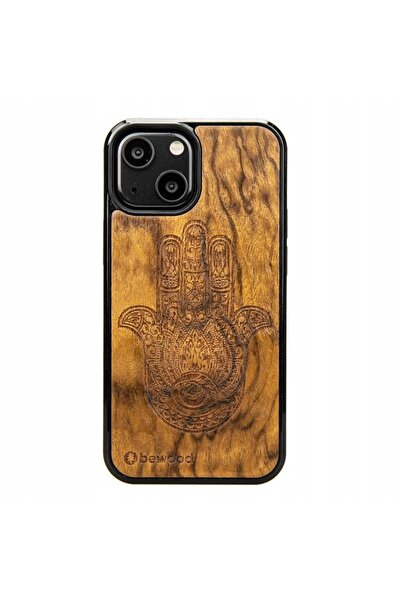 BewooDesign Husă Bewood pentru iPhone 13 Mini HAMSA IMBUIA